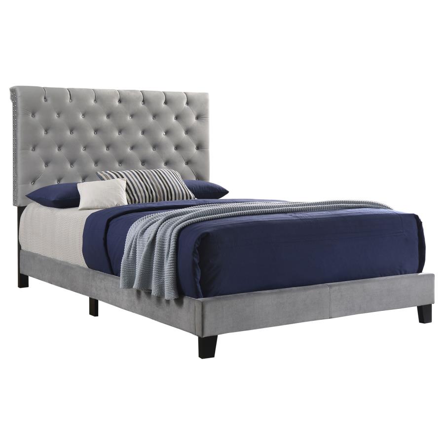 Warner Grey Queen Bed - MyWaynesHome #