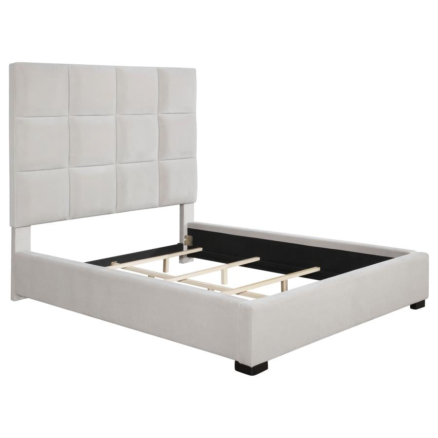 Panes Beige Queen Bed - MyWaynesHome #
