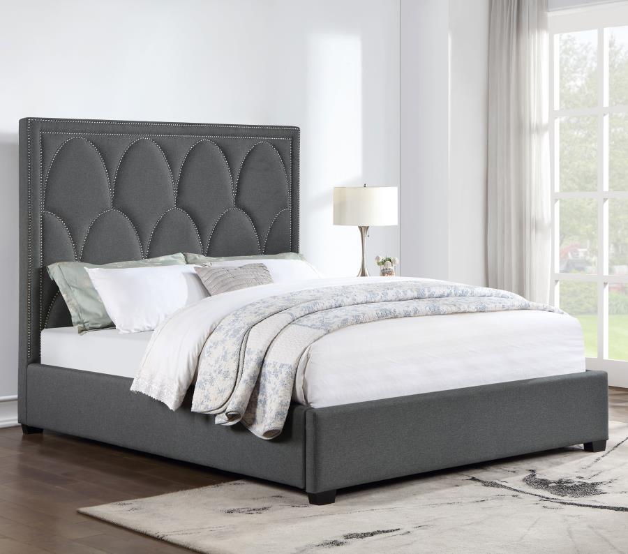 Bowfield Grey Eastern King Bed - MyWaynesHome #