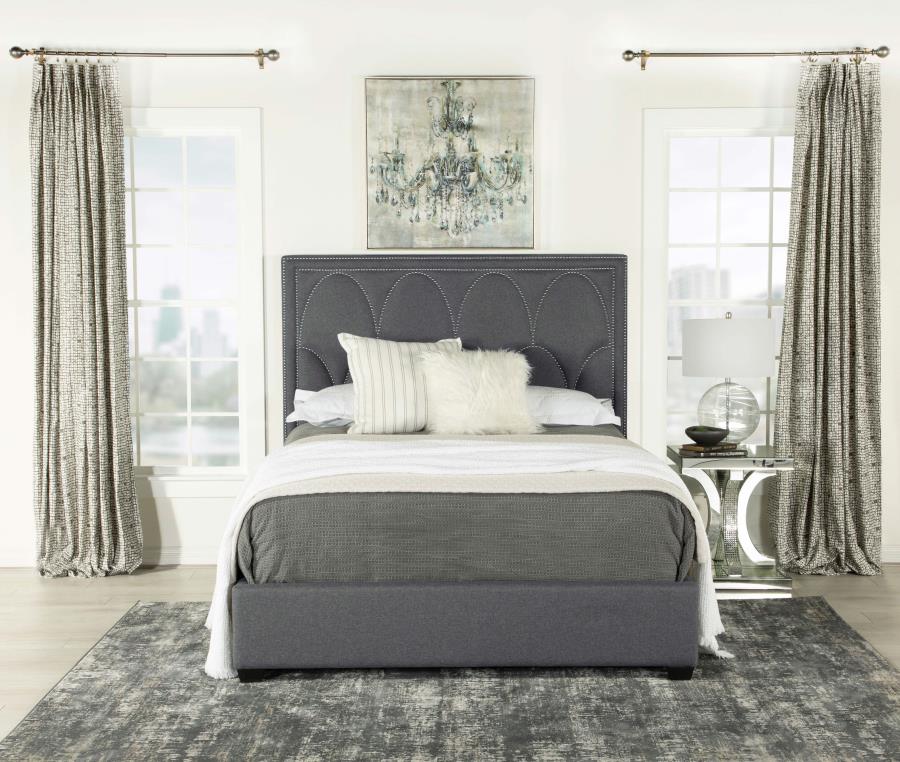 Bowfield Grey Eastern King Bed - MyWaynesHome #