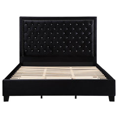 Hailey Black Queen Bed - MyWaynesHome #