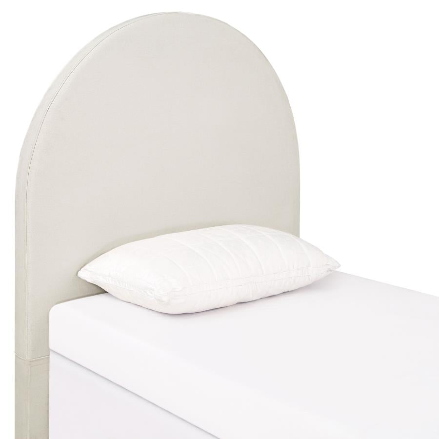 June Ivory Twin Headboard - MyWaynesHome #