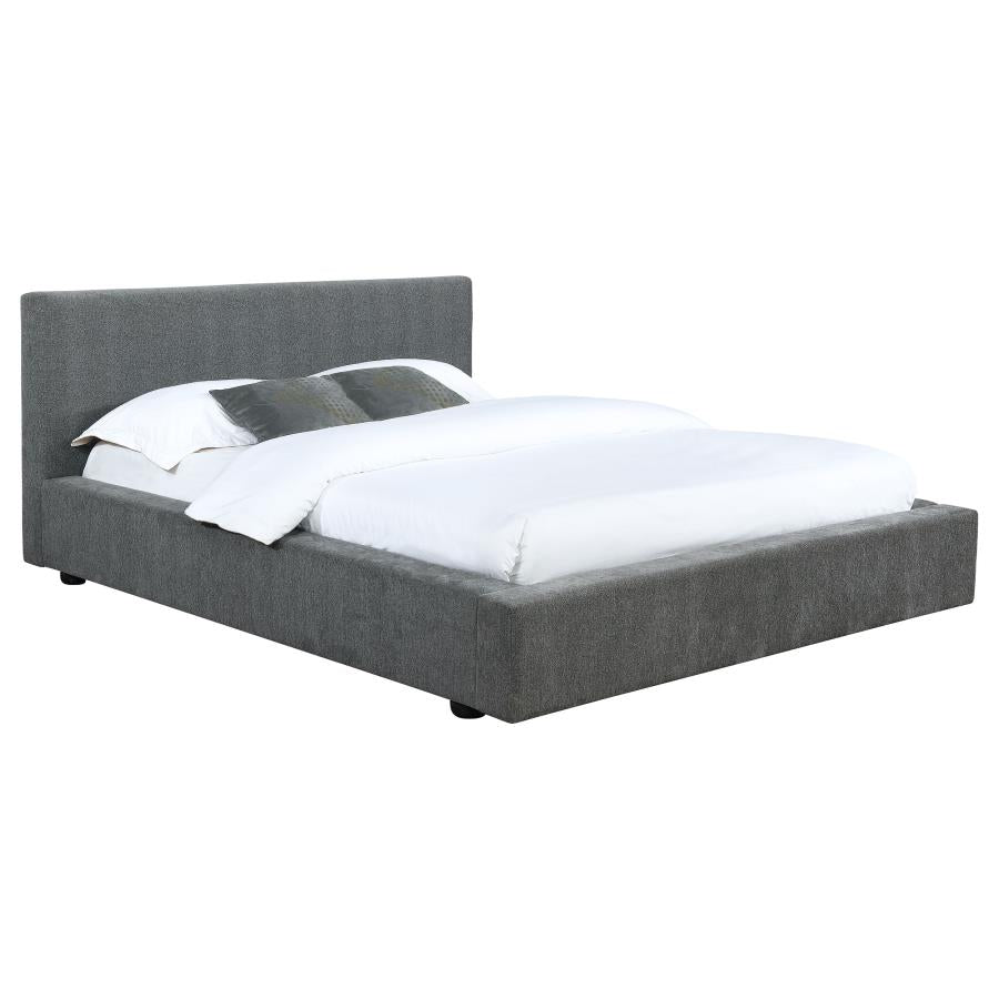 Gregory Grey Eastern King Bed - MyWaynesHome #