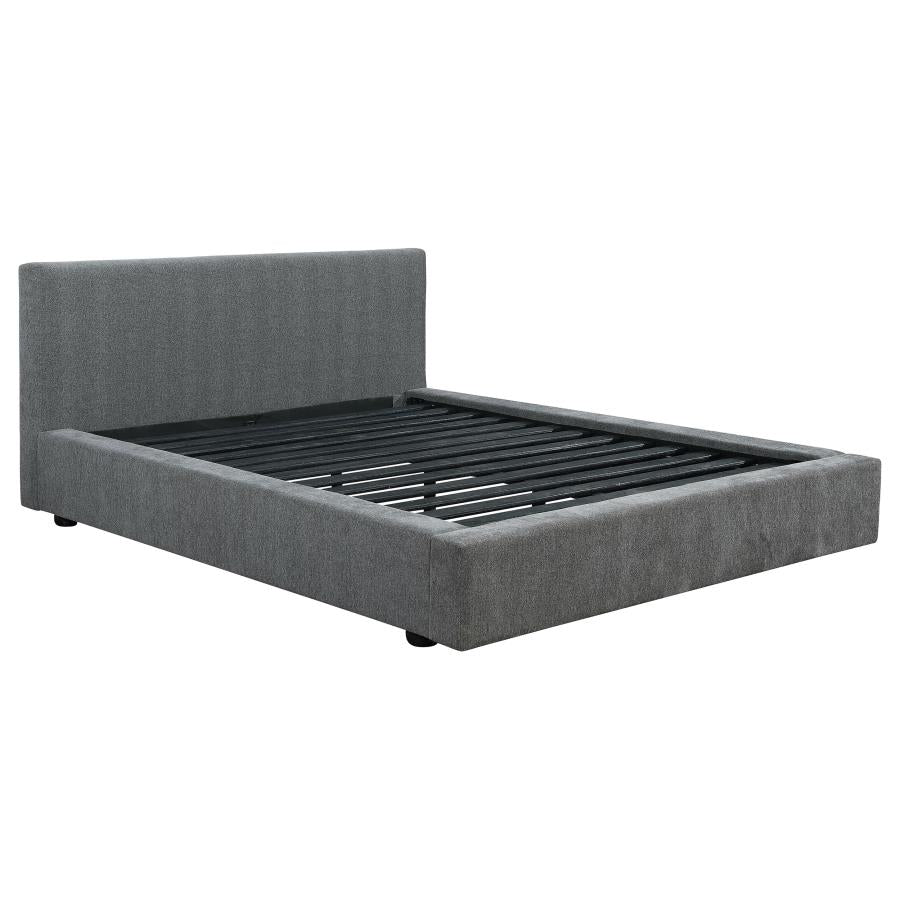 Gregory Grey Eastern King Bed - MyWaynesHome #