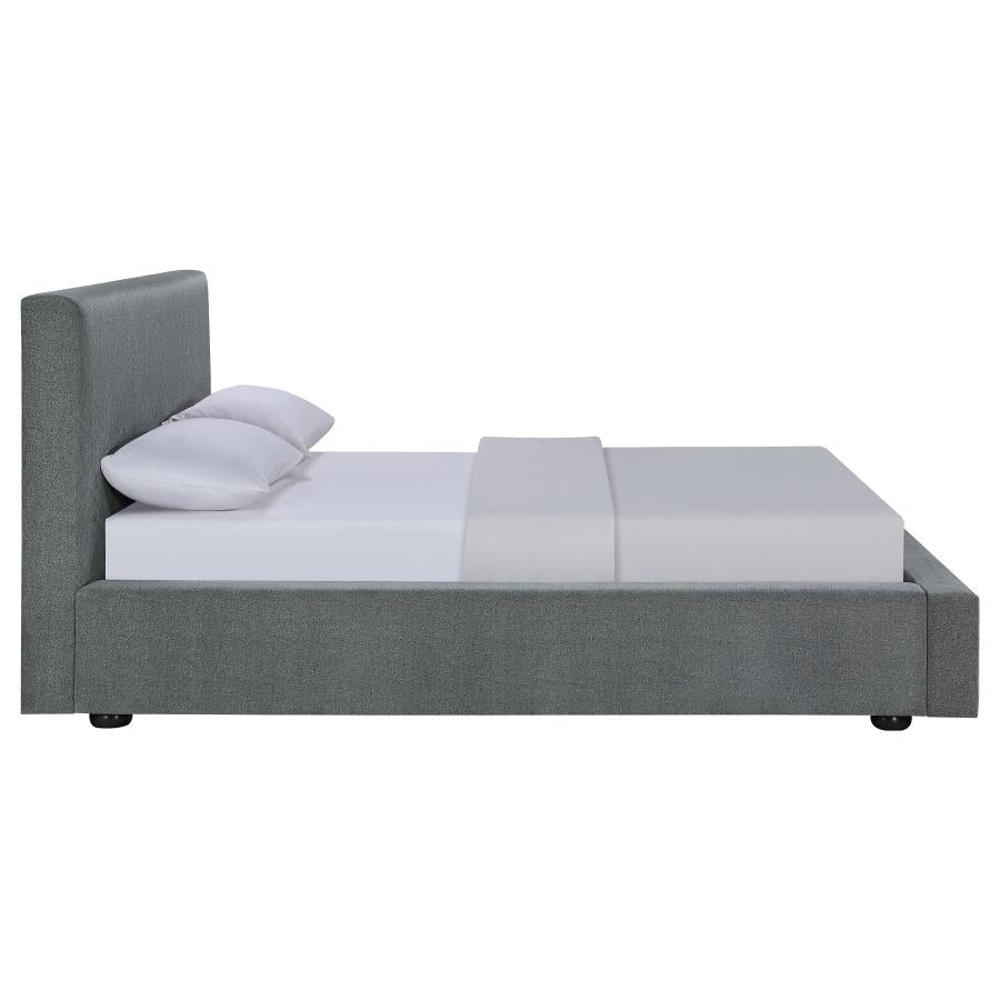 Gregory Grey Queen Bed - MyWaynesHome #