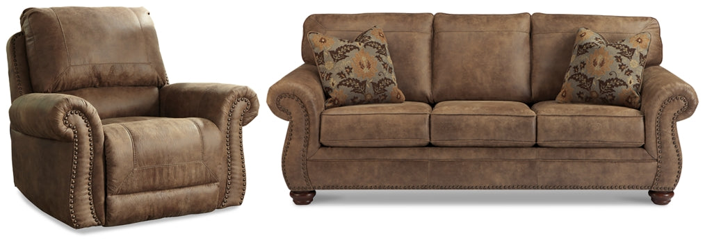 Larkinhurst Sofa and Recliner - MyWaynesHome #