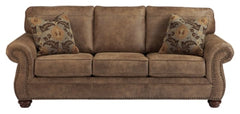 Larkinhurst Sofa and Loveseat with Recliner - MyWaynesHome #