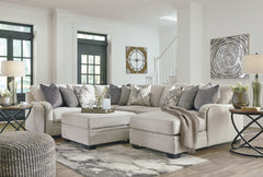 Dellara 4-Piece Sectional with Ottoman - MyWaynesHome #