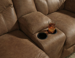 Boxberg Reclining Loveseat with Console - MyWaynesHome #