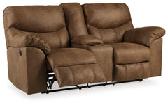 Boxberg Reclining Loveseat with Console - MyWaynesHome #