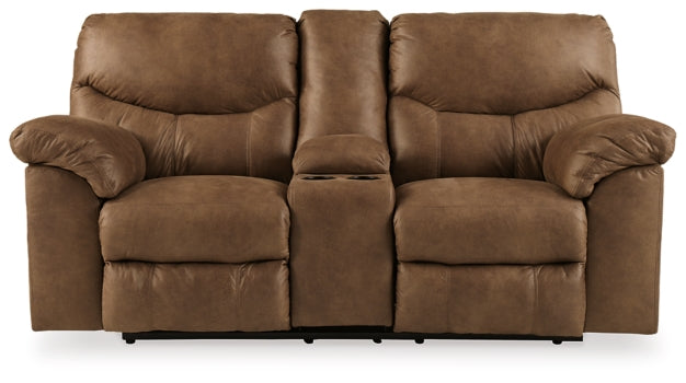 Boxberg Reclining Loveseat with Console - MyWaynesHome #