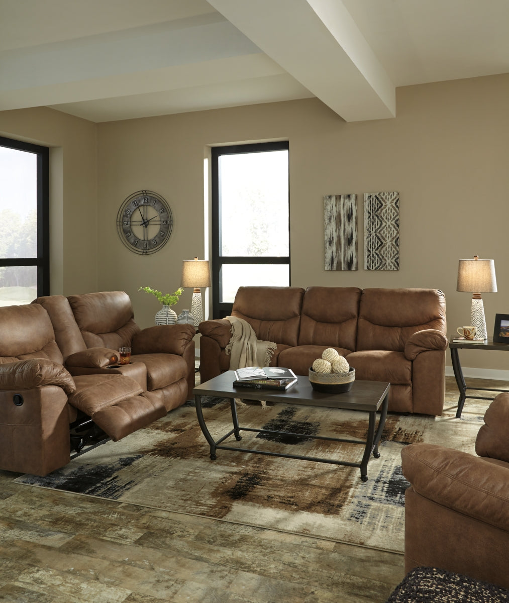 Boxberg Reclining Loveseat with Console - MyWaynesHome #