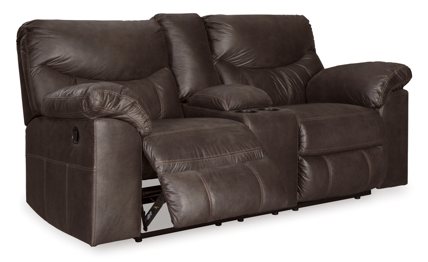 Boxberg Reclining Loveseat with Console - MyWaynesHome #