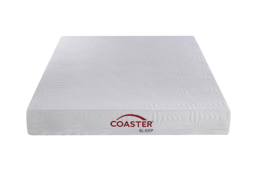 Keegan White 8" Twin Extra Long Memory Foam Mattress - MyWaynesHome #