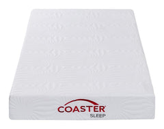 Keegan White 8" Twin Extra Long Memory Foam Mattress - MyWaynesHome #