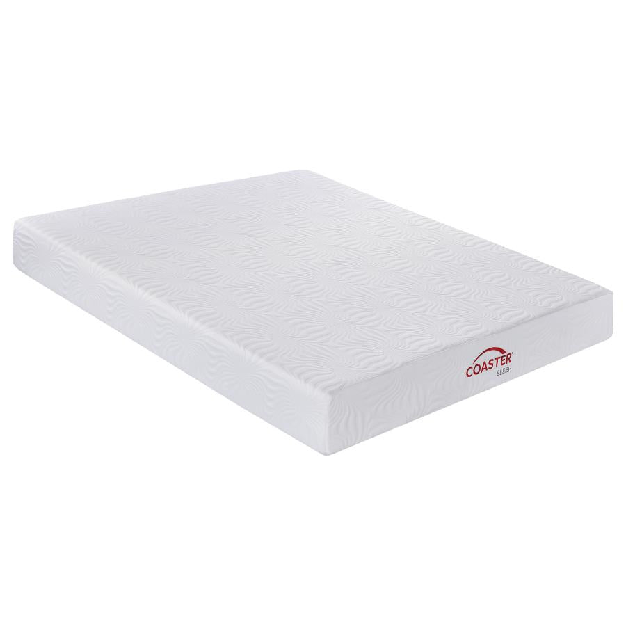 Key White 10" Eastern King Memory Foam Mattress - MyWaynesHome #