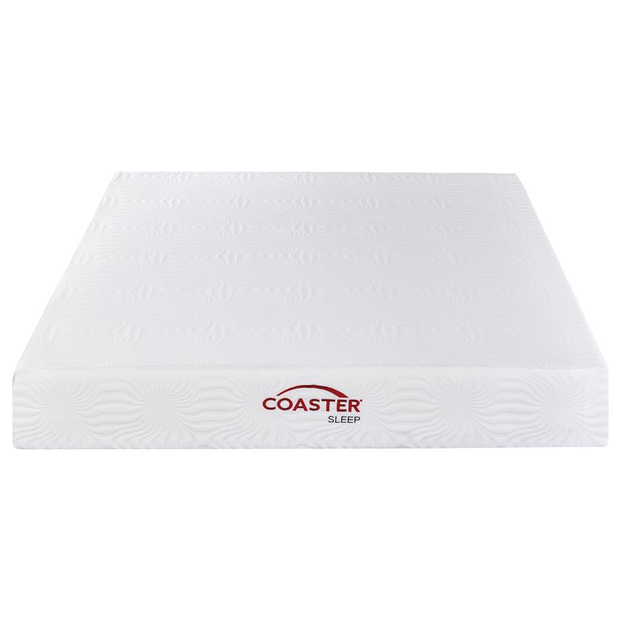 Key White 10" Eastern King Memory Foam Mattress - MyWaynesHome #