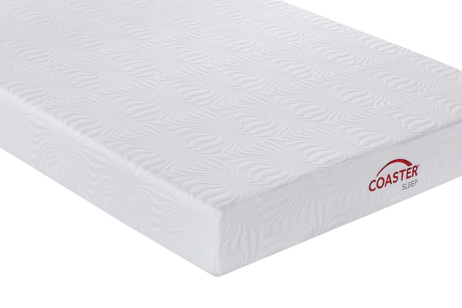 Key White 10" Eastern King Memory Foam Mattress - MyWaynesHome #