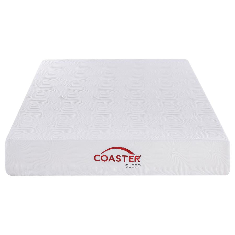 Key White 10" Twin Memory Foam Mattress - MyWaynesHome #