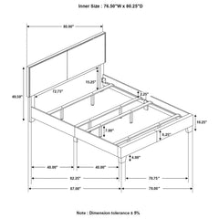 Boyd Grey Eastern King Bed - MyWaynesHome #