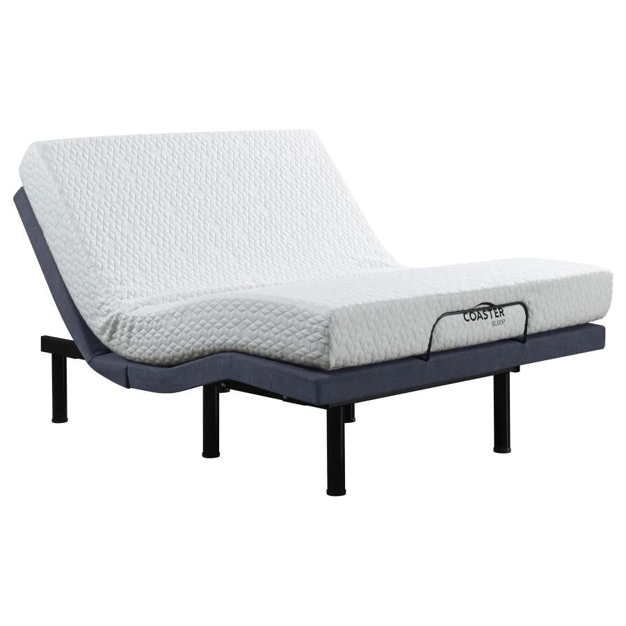 Clara Grey Full Adjustable Bed Base - MyWaynesHome #