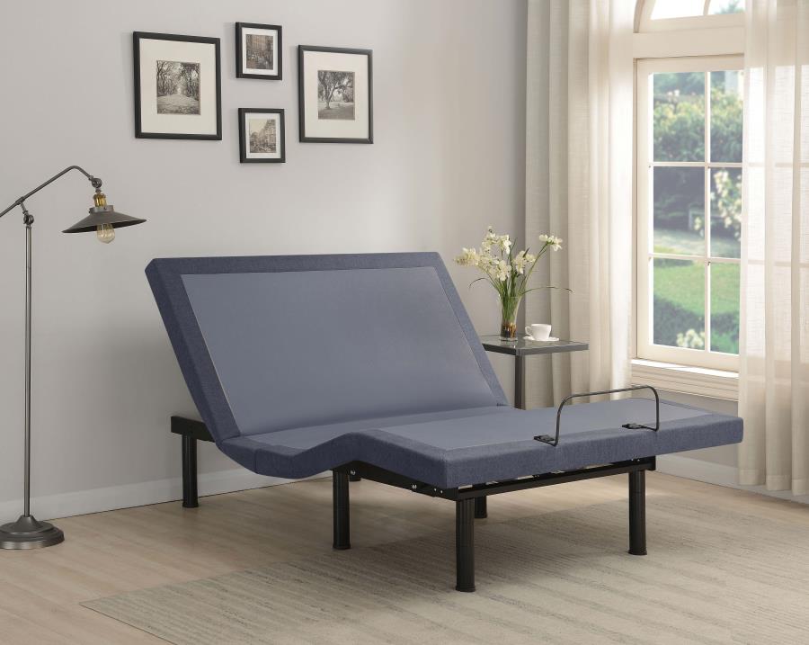 Clara Grey California King Adjustable Bed Base - MyWaynesHome #