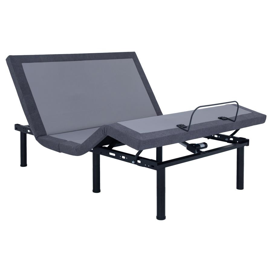 Clara Grey California King Adjustable Bed Base - MyWaynesHome #