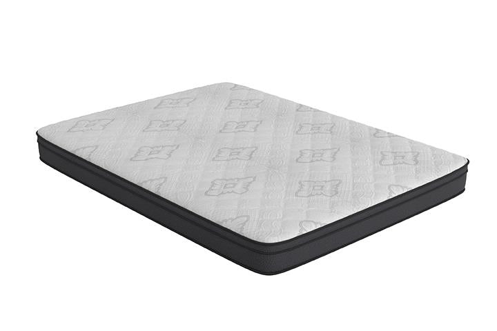 Evie White 9.25" Queen Euro Top Innerspring Mattress - MyWaynesHome #