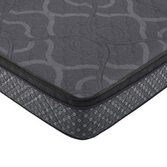 Bellamy Grey 12" Queen Pillow Top Pocket Coil Mattress - MyWaynesHome #