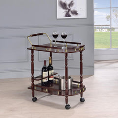 Palmer Brown Bar Cart - MyWaynesHome #