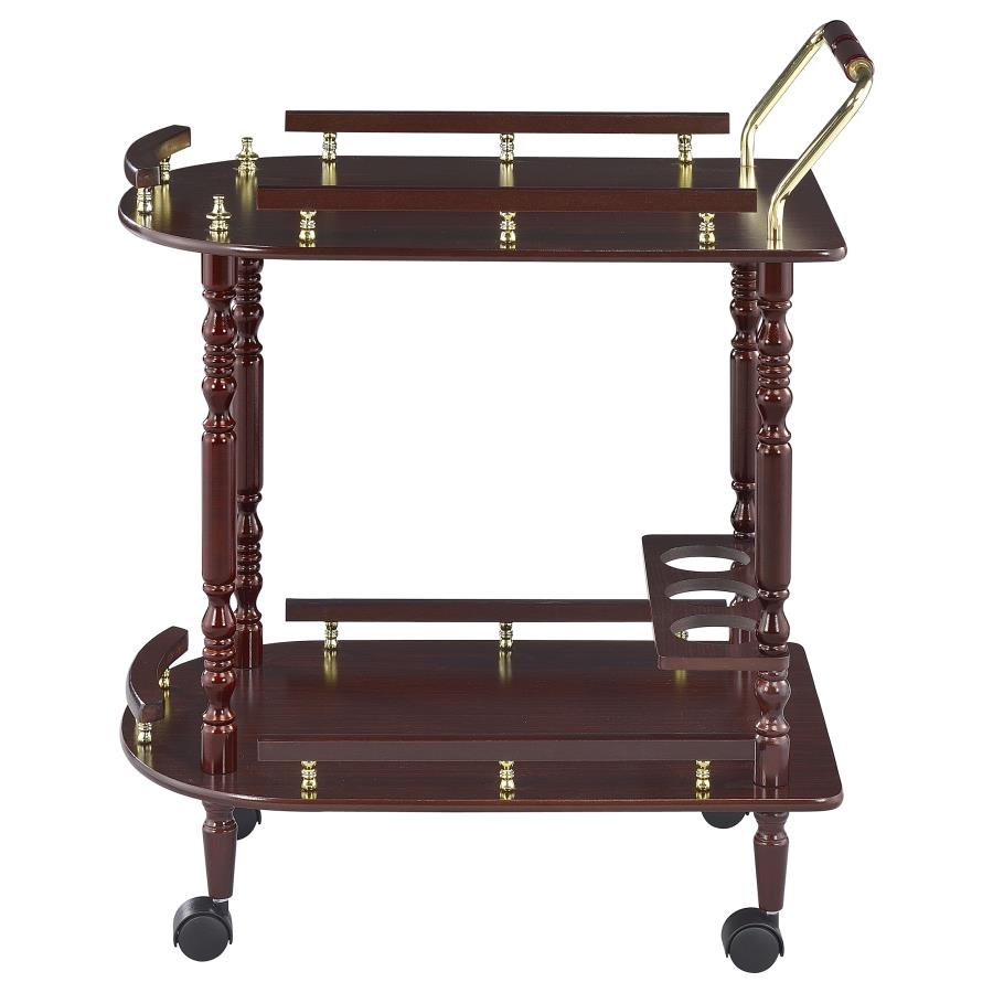 Palmer Brown Bar Cart - MyWaynesHome #