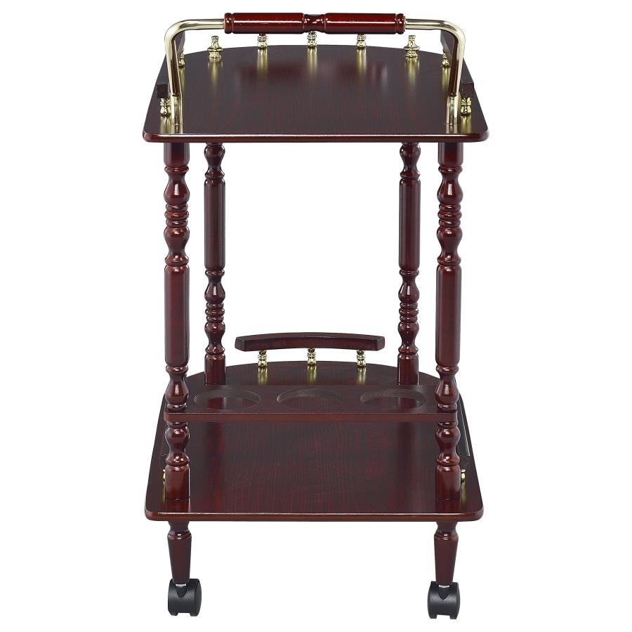 Palmer Brown Bar Cart - MyWaynesHome #