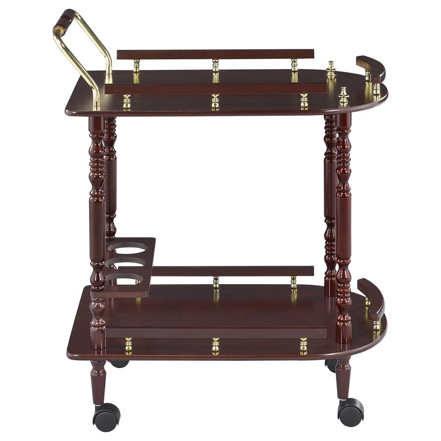 Palmer Brown Bar Cart - MyWaynesHome #