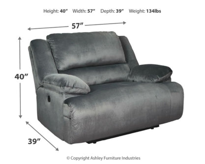 Clonmel Oversized Power Recliner - MyWaynesHome #