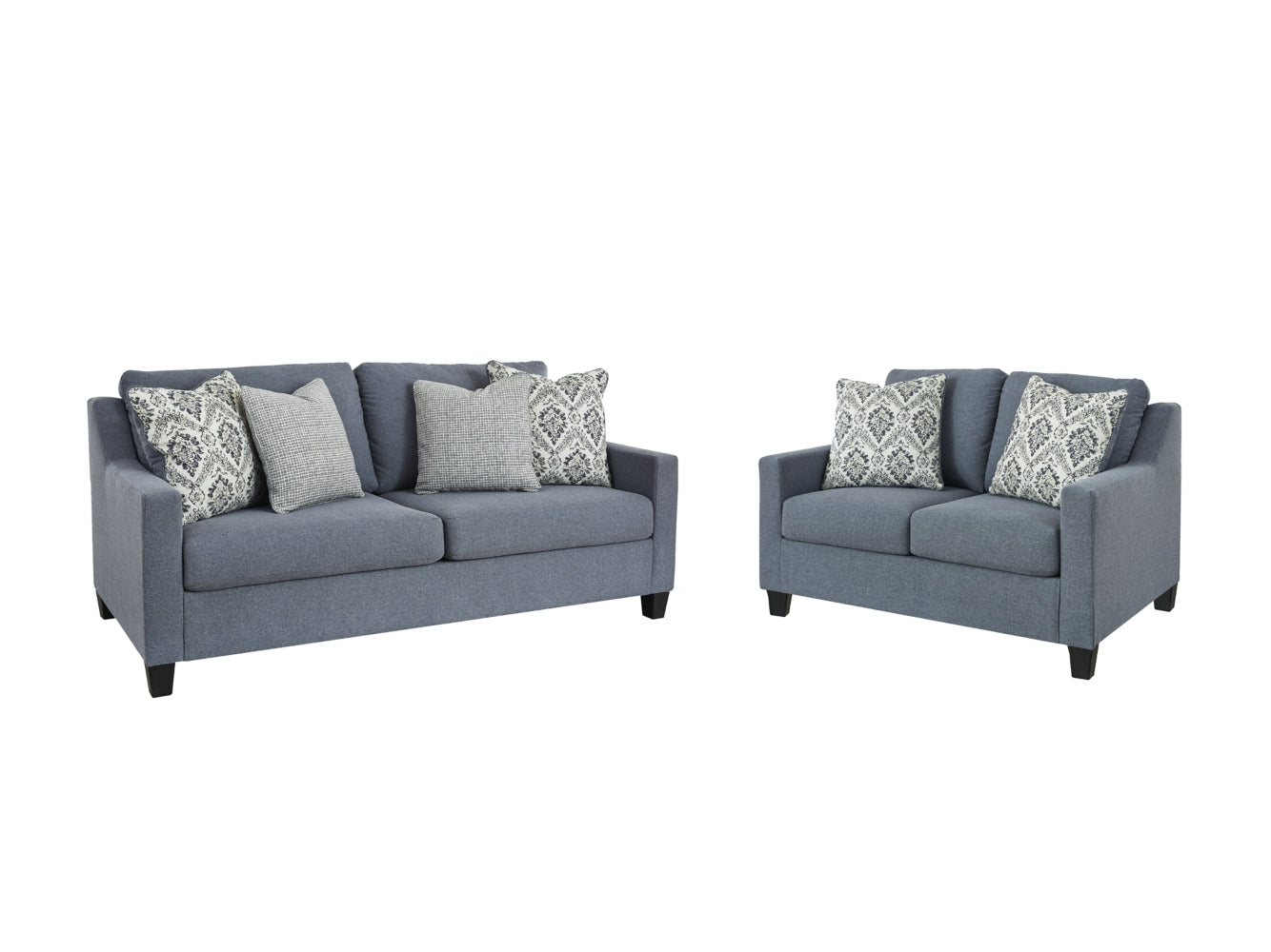 Lemly Sofa and Loveseat - MyWaynesHome #