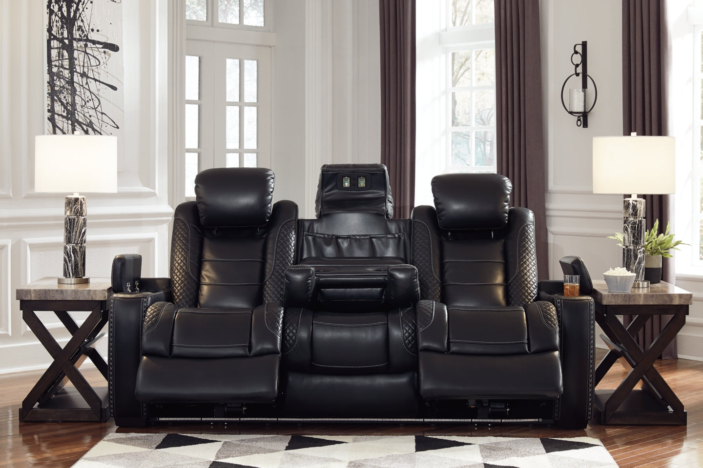 Party Time Sofa and Recliner - MyWaynesHome #