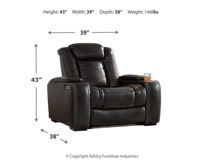 Party Time Sofa and Recliner - MyWaynesHome #