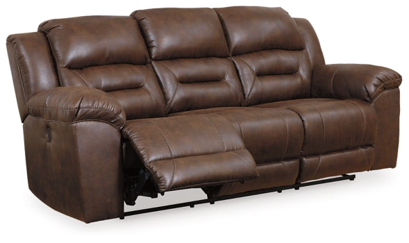 Stoneland Power Reclining Sofa and Loveseat - MyWaynesHome #