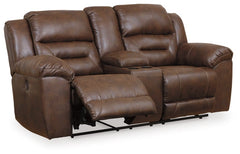 Stoneland Power Reclining Loveseat with Console - MyWaynesHome #