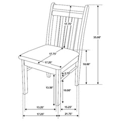 Phoenix Brown Side Chair - MyWaynesHome #