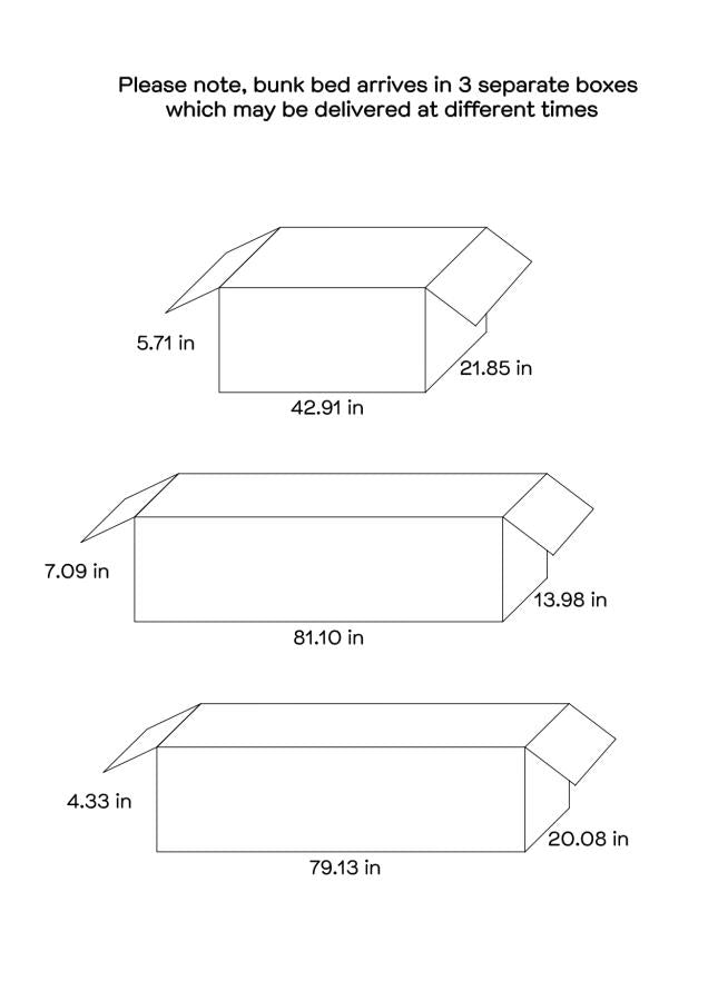 Flynn Brown Twin / Full Bunk Bed - MyWaynesHome #
