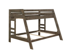 Wrangle Hill Grey Twin / Full Bunk Bed - MyWaynesHome #