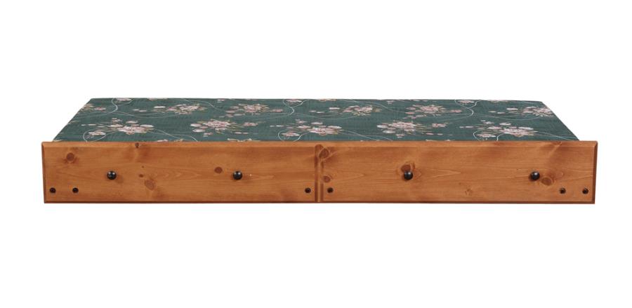 Wrangle Hill Brown Trundle W/ Bunkie Mattress - MyWaynesHome #