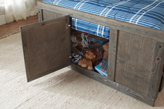 Wrangle Hill Grey Twin Storage Bed - MyWaynesHome #