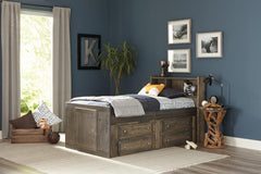 Wrangle Hill Grey Twin Storage Bed - MyWaynesHome #