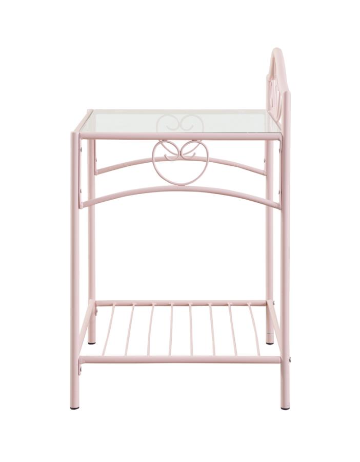 Massi Pink Nightstand - MyWaynesHome #