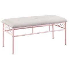 Massi Pink Bench - MyWaynesHome #
