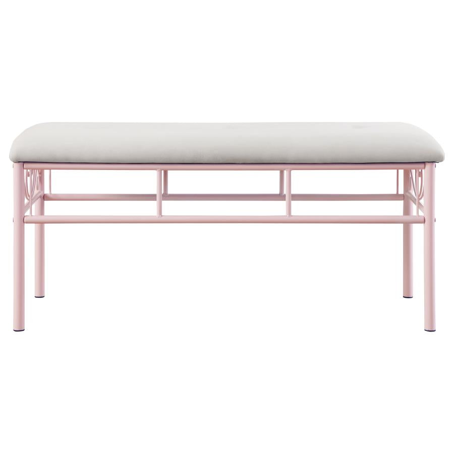 Massi Pink Bench - MyWaynesHome #
