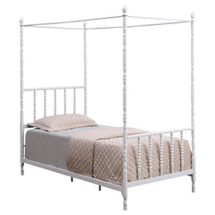 Betony White Twin Canopy Bed - MyWaynesHome #