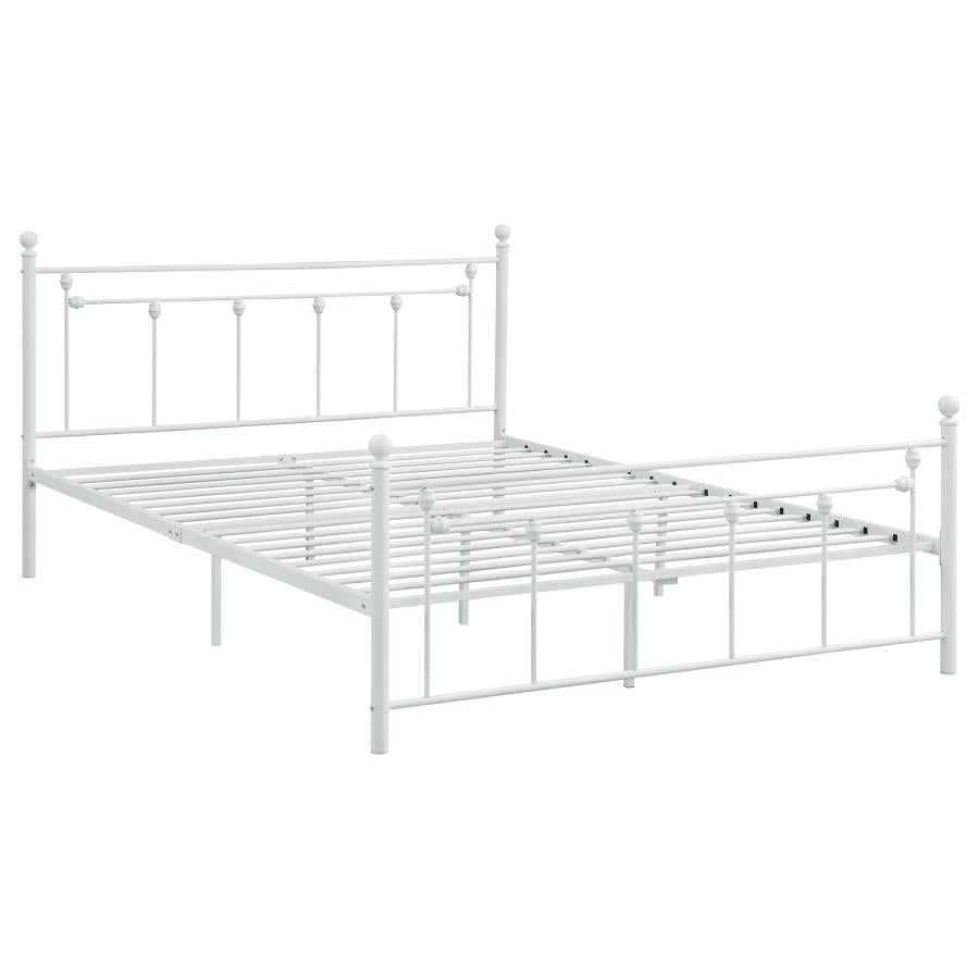 Canon White Queen Bed - MyWaynesHome #